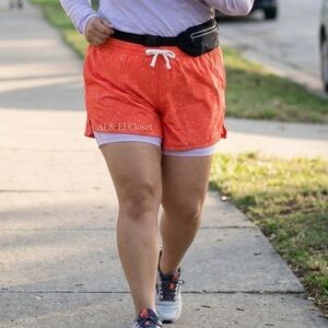 NWT Brooks Moment 5" 2-in-1 Running Shorts XXL Black Cinch Waist